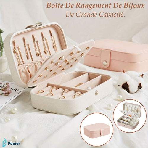 Boîte De Rangement De Bijoux De Grande Capacité  Un Cadeau Parfait Pour Elle