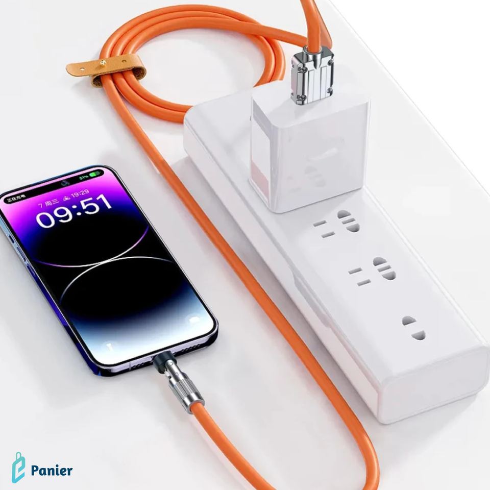Câble De Charge Magnétique 3 En 1 Avec Cadeau Support Offert