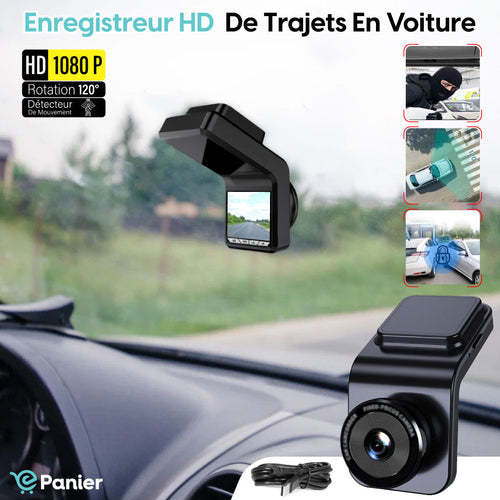 Caméra Enregistreur De Conduite De Voiture HD En Boucle 120°