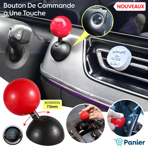 Couvercle En Forme De Bouton De Démarrage Pour Voiture À Installation Facile