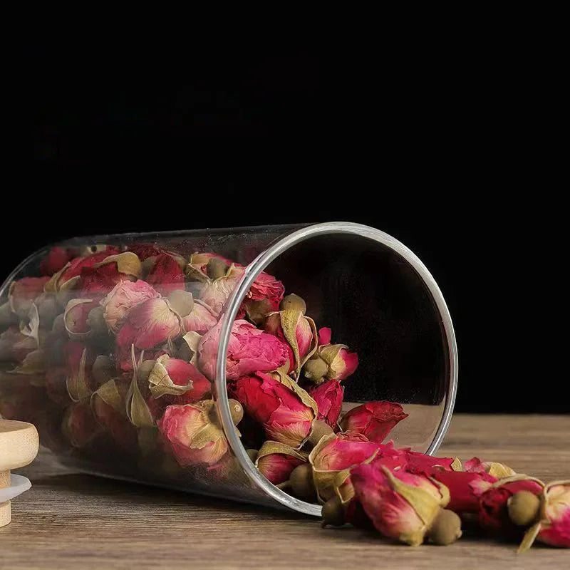 3 Conservez et Sublimez Vos Délices avec notre Pot de Stockage en Verre Hermétique de 100 ml