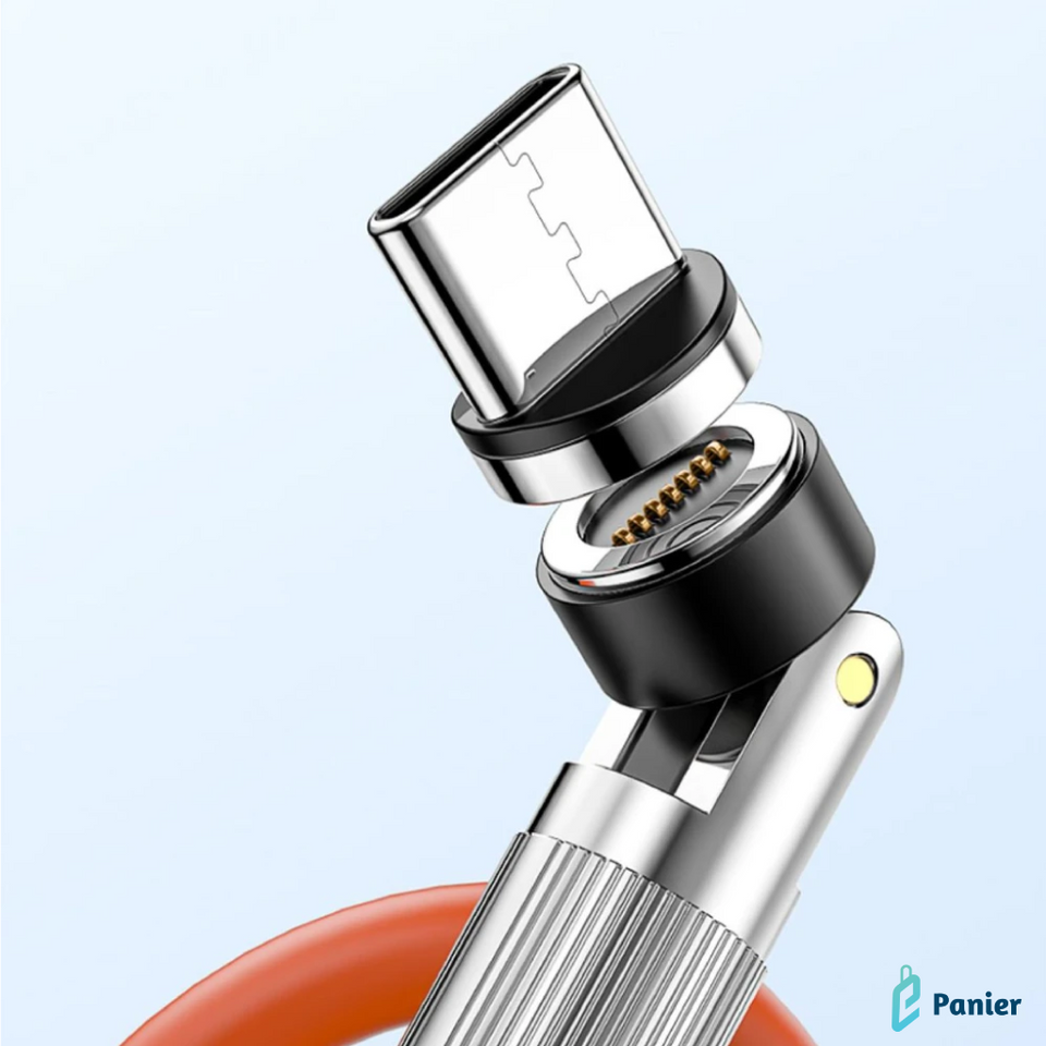 Câble De Charge Magnétique 3 En 1 Avec Cadeau Support Offert