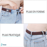 Ceinture Élastique Mince À Fermeture Sans Boucles Aux Jeans Pantalons Robes Pour Hommes Femmes Et Enfants