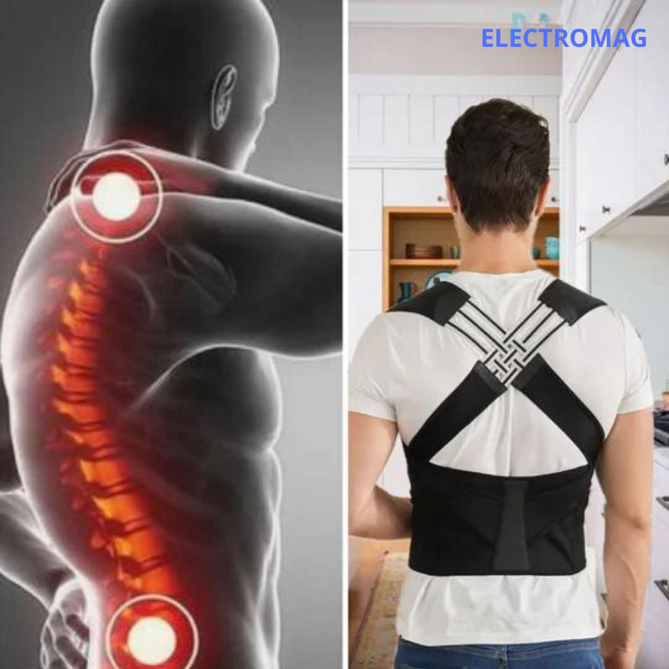 Correcteur De Posture Pour Attelle Dorsale Réglable Hommes Et Femmes