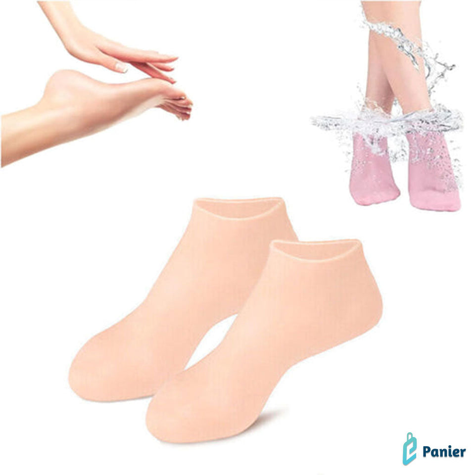 Chaussettes Hydratantes Pour Soin Des Pieds Crevassés