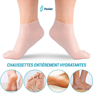Chaussettes Hydratantes Pour Soin Des Pieds Crevassés