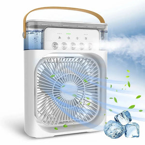 Appareil 3-en-1 : Ventilateur, Brumisateur, et Humidificateur d'Air