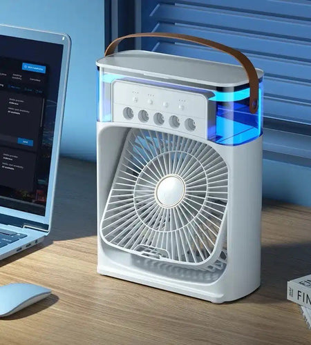 Appareil 3-en-1 : Ventilateur, Brumisateur, et Humidificateur d'Air